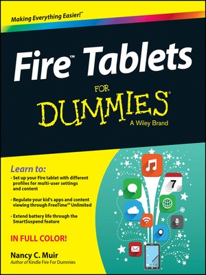 cover image of Fire Tablets For Dummies